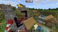 Village with portal and blacksmith (Image via u/RotatoPotato12 on Reddit)